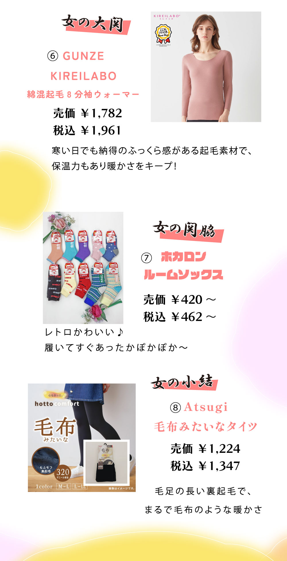 ヒット商品番付 暖-4