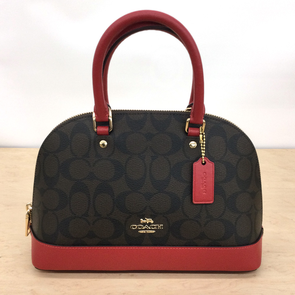 COACH MINI SIERRA SATCHEL ハンドバッグ