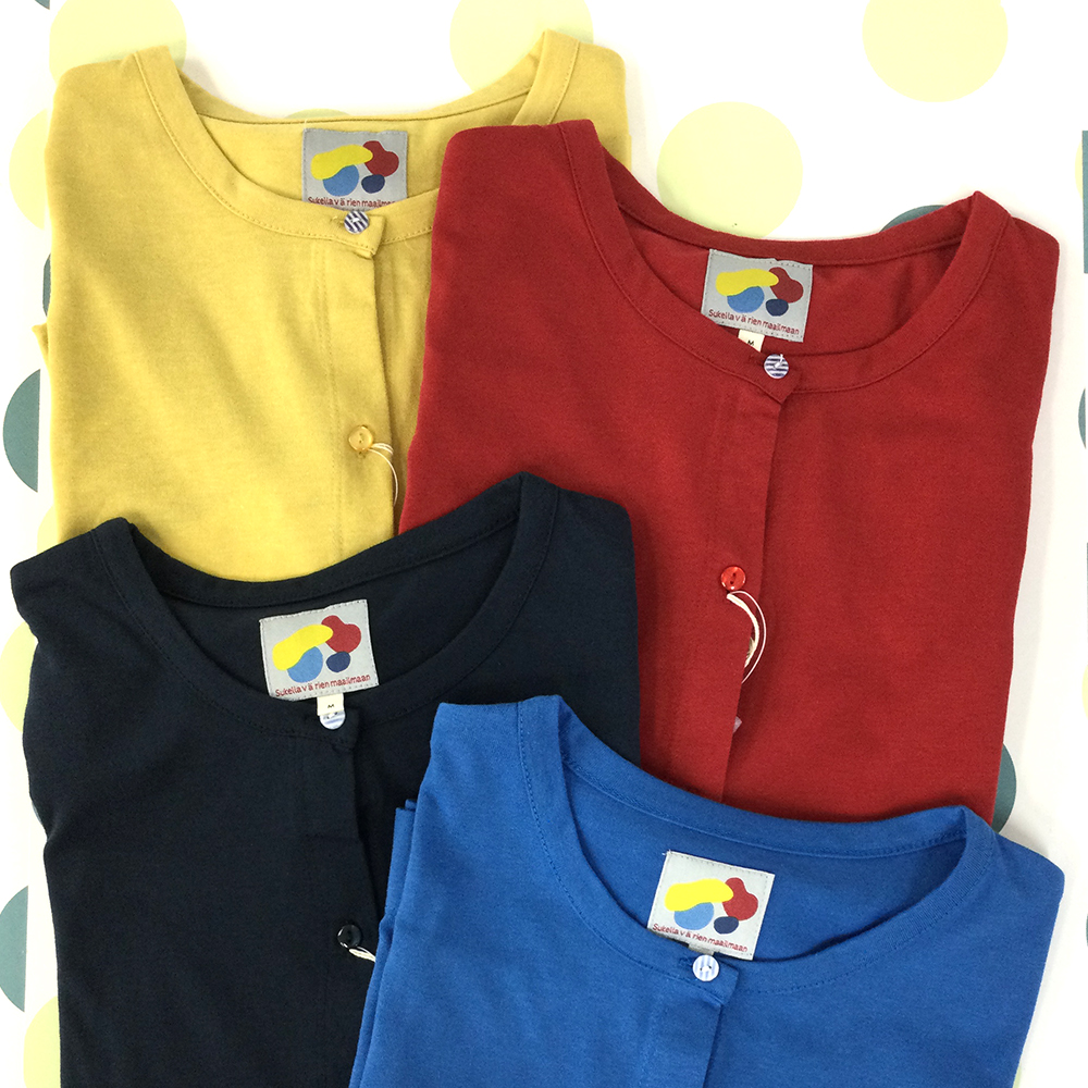 ブルー、ネイビー、レッド、イエロー